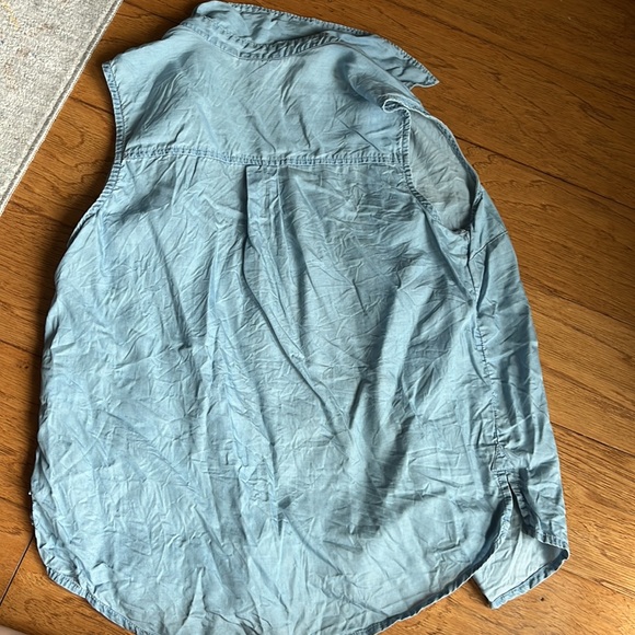 Chambray collared tank - Picture 5 of 5